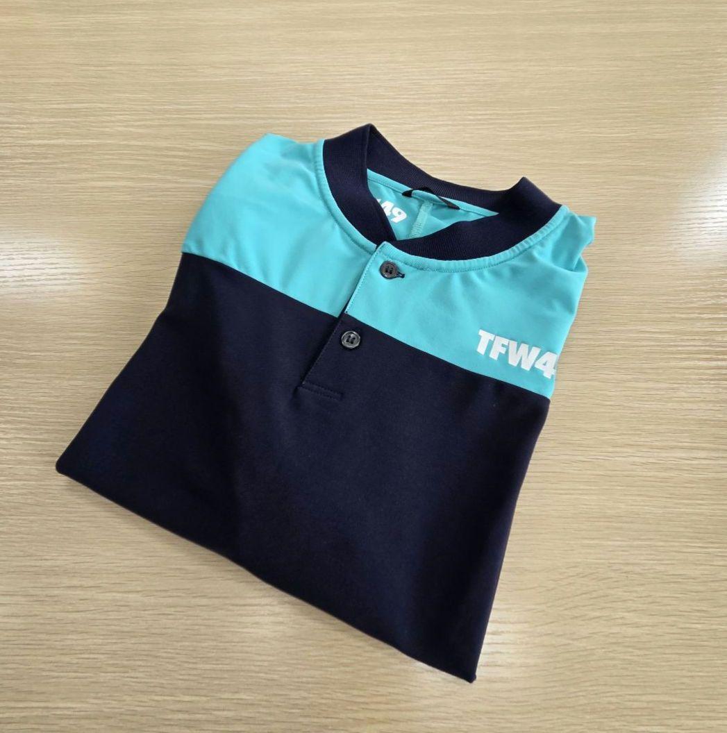 メンズウェア TFW49 SIDE MESH COLLARLESS POLO
