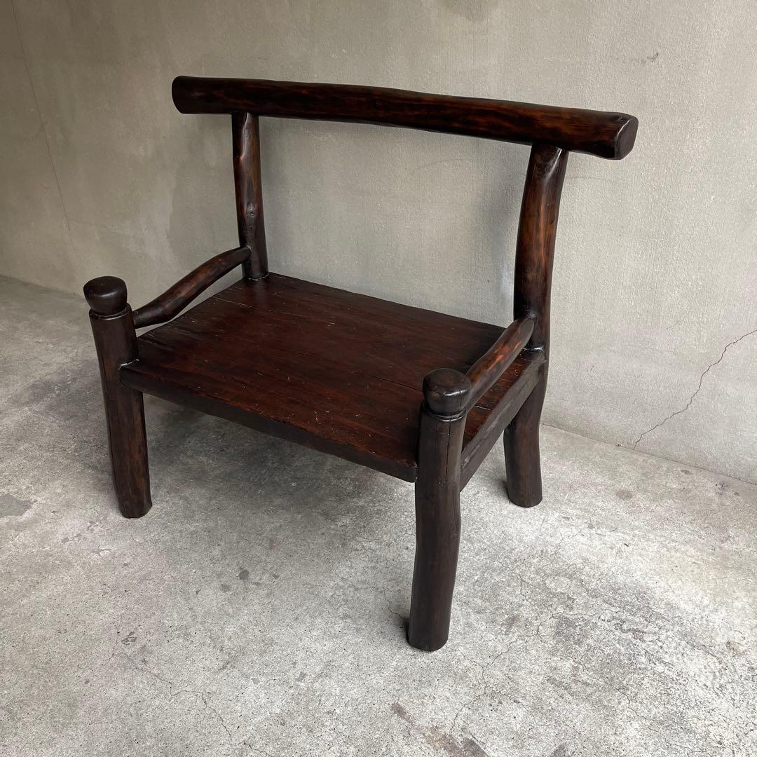 希少　神戸家具　colony house ナチュラルモダンチェア　マホガニー
