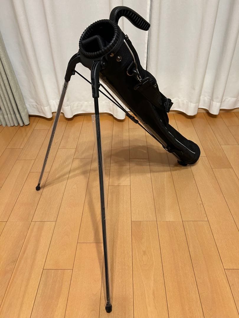 new balance セルフスタンドゴルフバッグ 黒