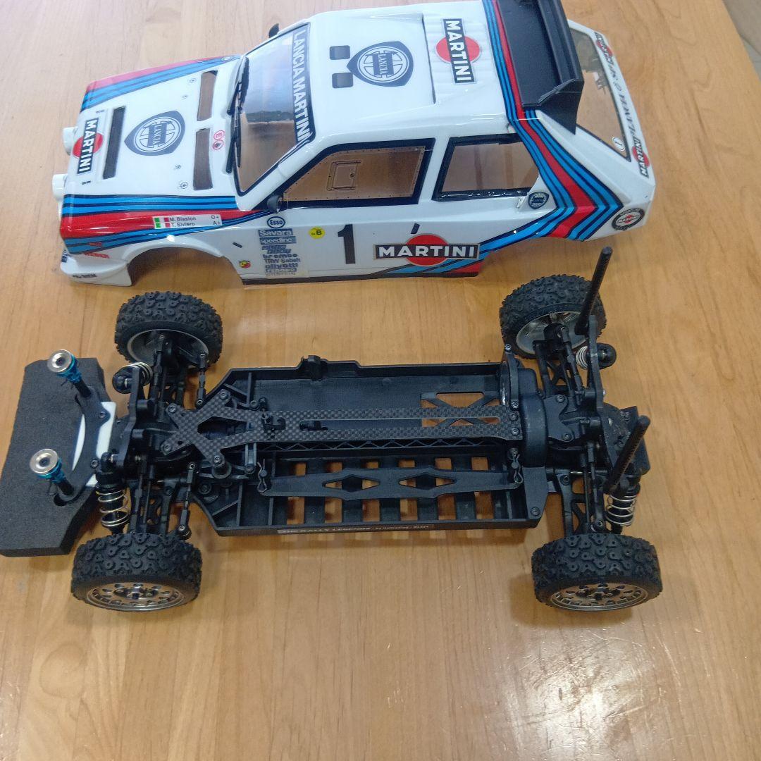 １／１０　ランチャデルタS4　ラジコンカーボディ（シャーシおまけ）