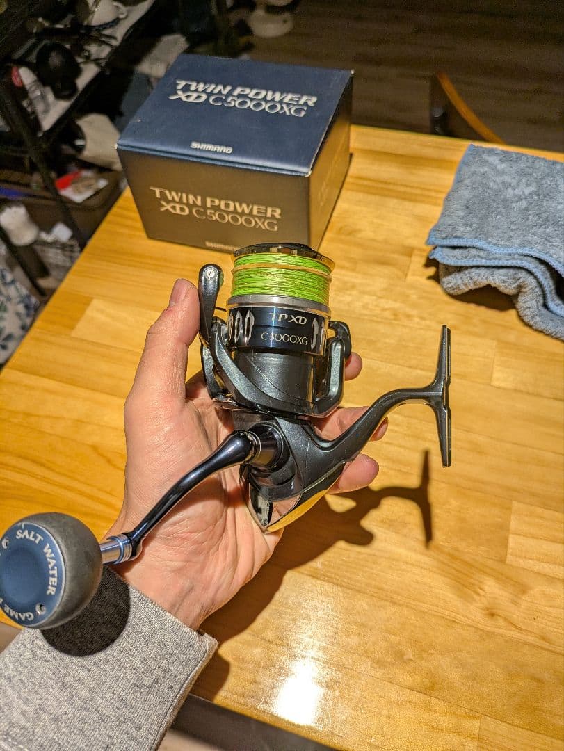 17ツインパワーXD C5000XG OH済 オーシャンマークノブ付き