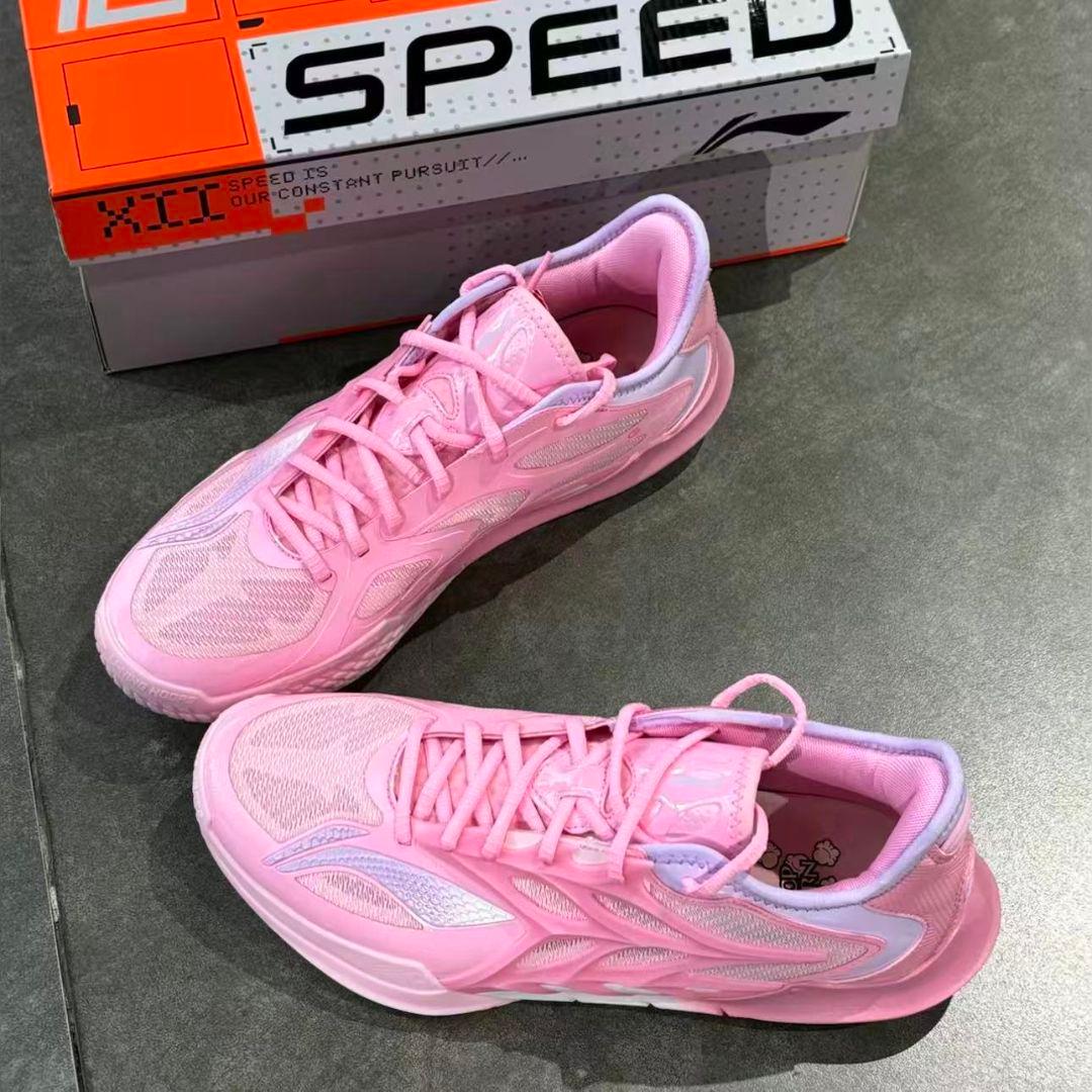 LI-NING Speed12「PINK」リーニン バスケットシューズ