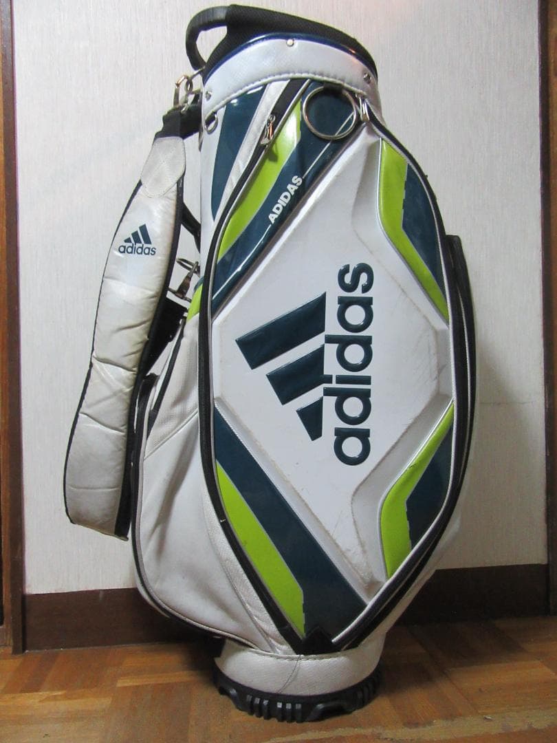 ★☆★アディダス★adidas★キャディ-バック★白★☆★