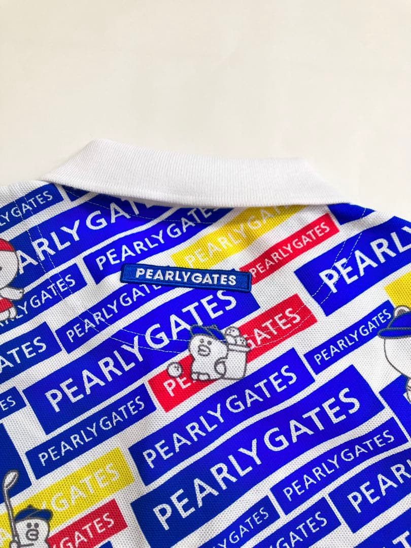大人気PEARLY GATESとLINEのコラボのポロシャツ