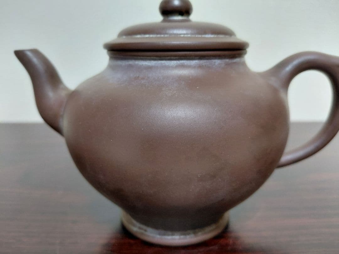 中国急須と錫の茶壺 煎茶道具