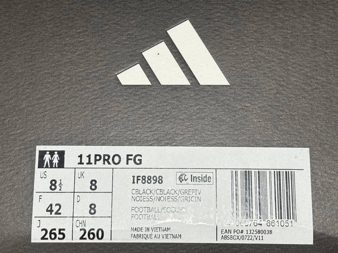 アディダス サッカースパイク 11pro FG 26.5cm パティーク コパ