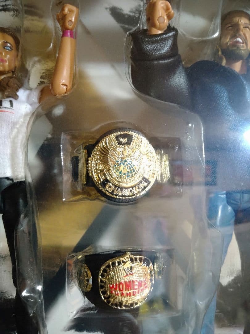 未開封　WWE クラシック！トリプルH&ステファニー．マクマホン2体セット！