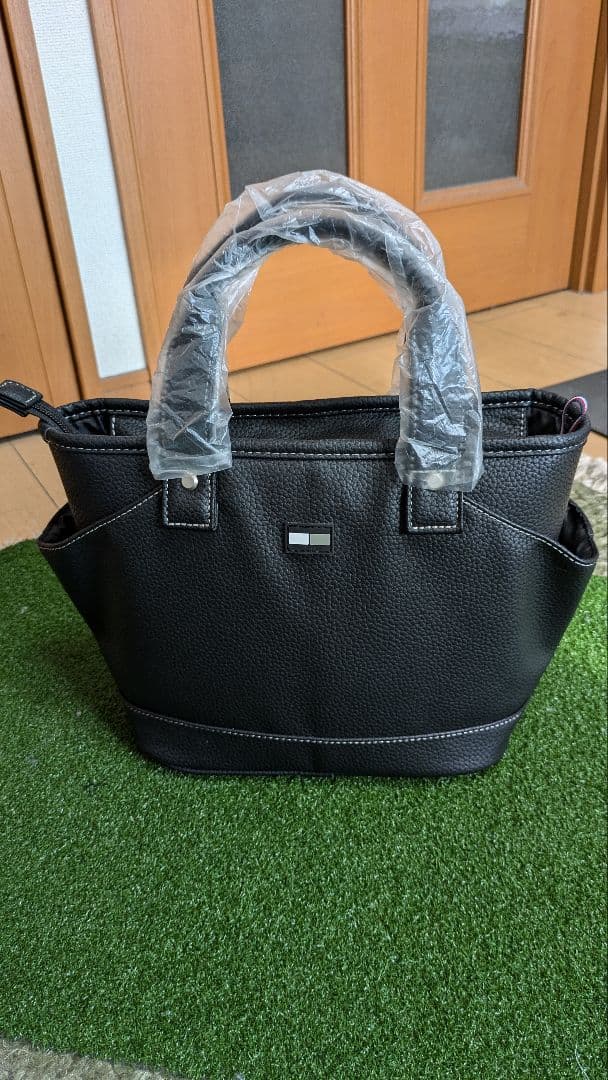 新品  トミーヒルフィガー ブラックトートバッグ