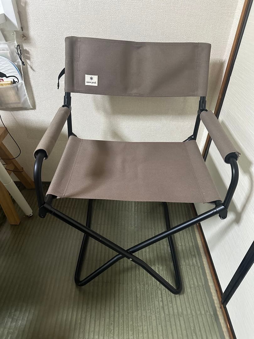 球*郎様  PEAK スノーピーク FDチェアワイド グレー