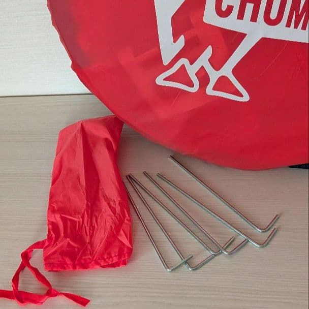 美品　CHUMS　チャムス　ポップアップテント　キャンプ　アウトドア