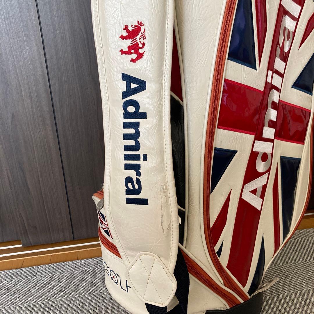 Admiral キャディバッグ イギリス国旗デザイン