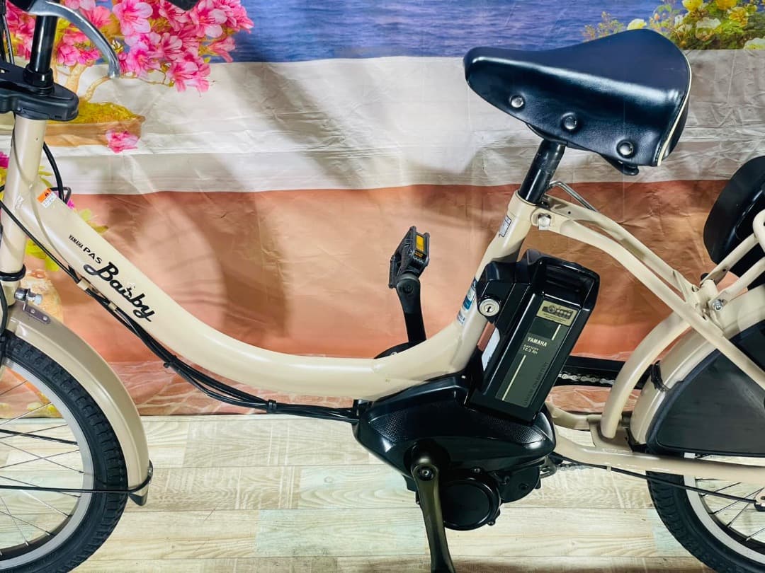 即日発送⭐︎丁寧梱包パスバビー12AH⭐️子供乗せ電動アシスト自転車Y3290