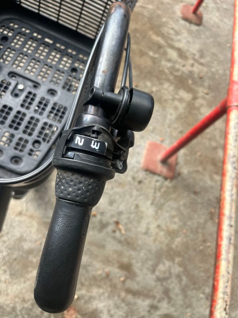 難ありPanasonic 電動アシスト自転車 ブラック　中古
