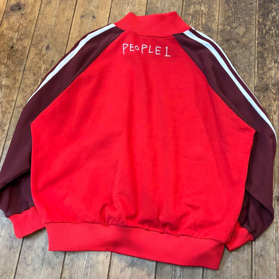 PEOPLE 1 SWEAT TOPS /ハーフジップスウェット Lサイズ