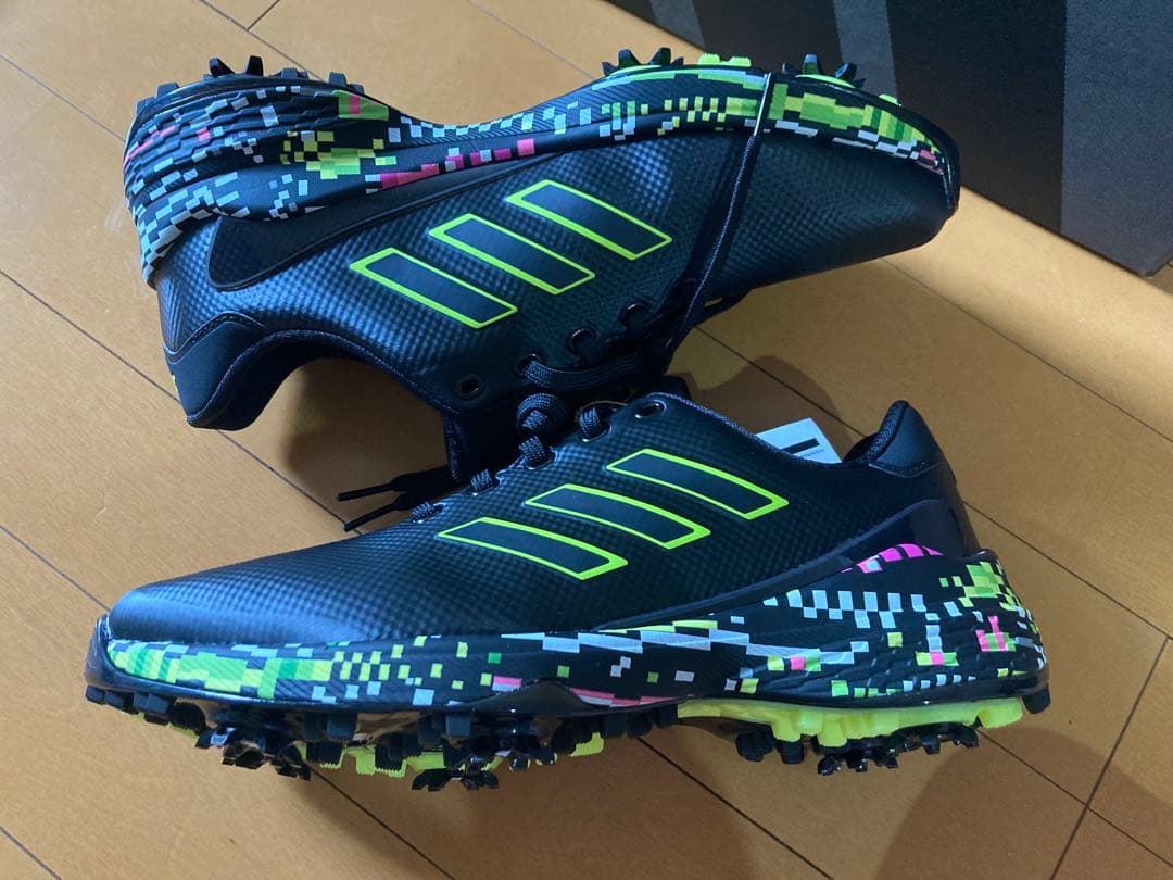 新品adidasアディダスゴルフシューズ　ゼットジー23 グリッチ　23.0