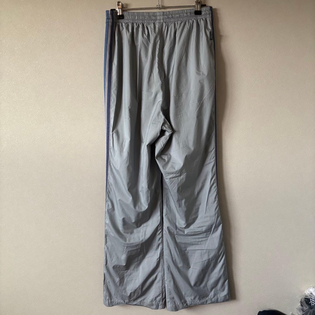 古着 adidas ジャージ上下セット ウィンドブレーカー グレー ブルー