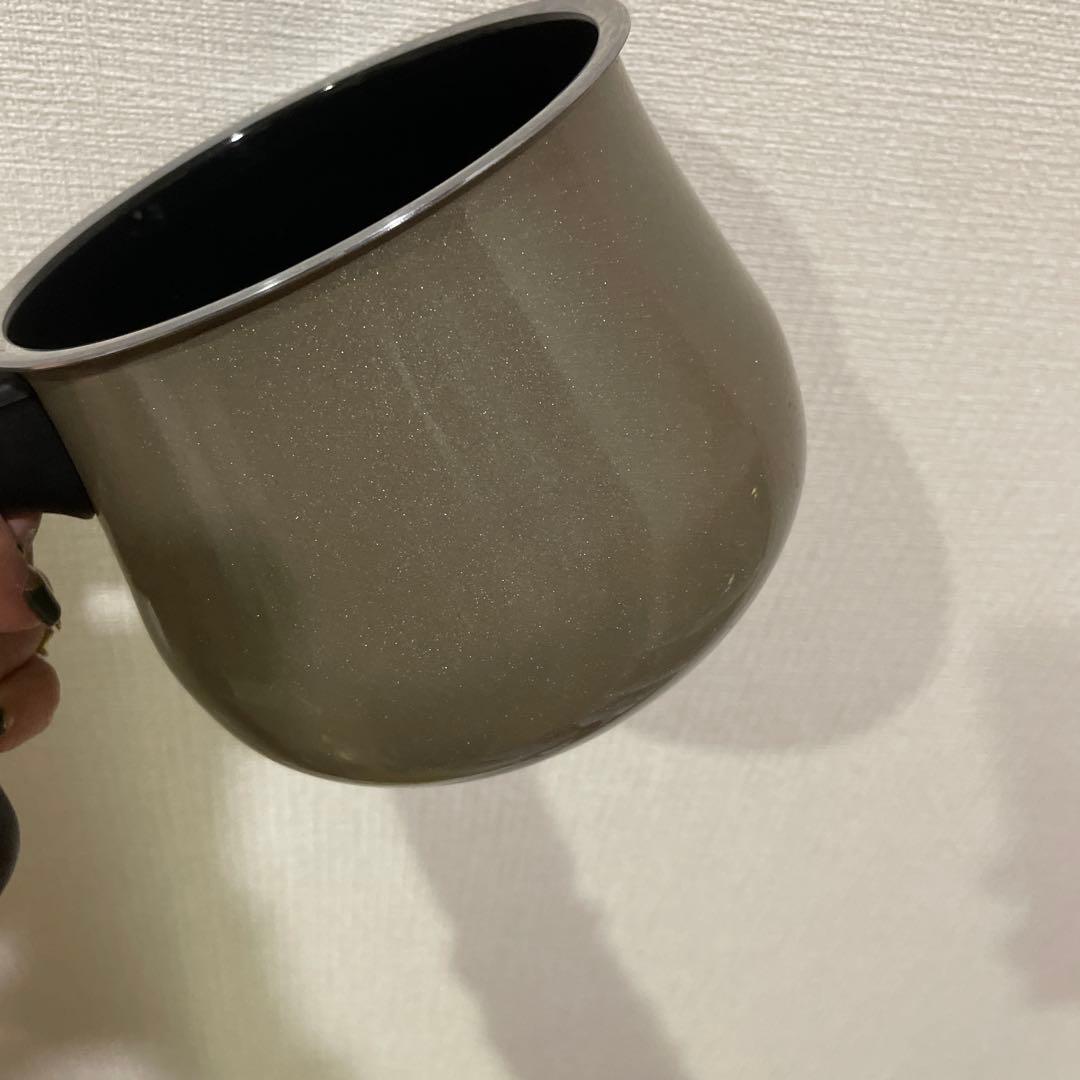 WMFダークブラウン片手鍋 ノンスティック