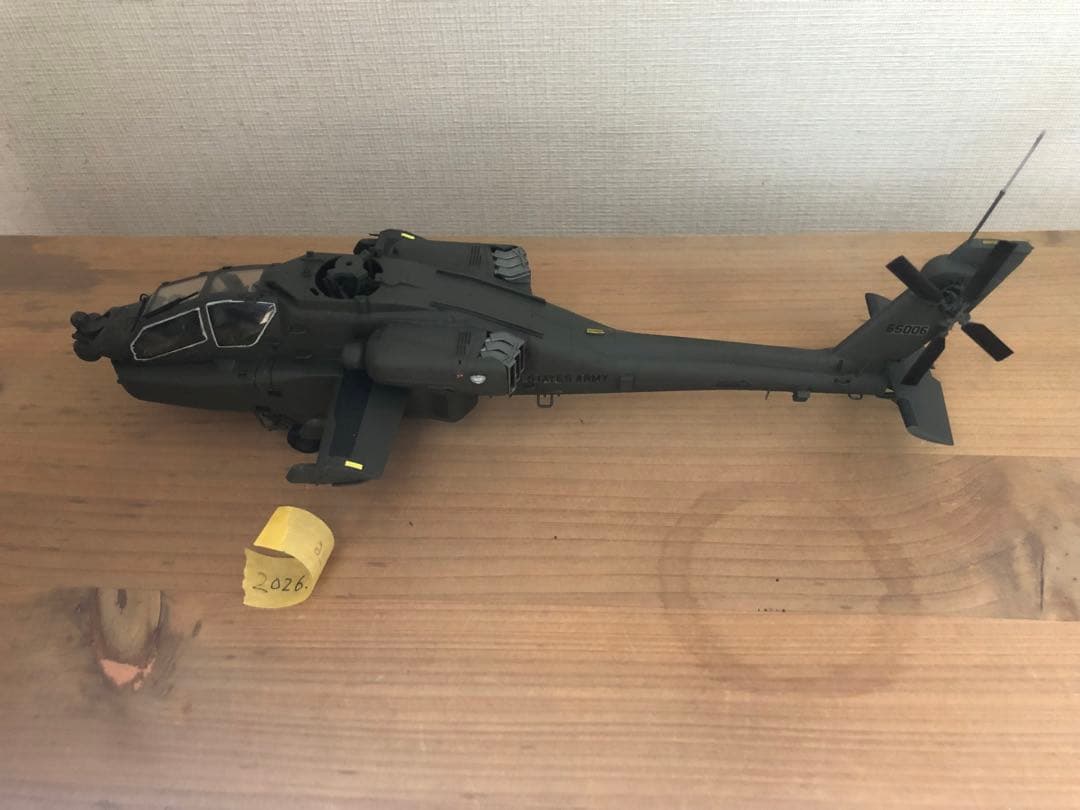 米陸軍　AH-64D プラモデル