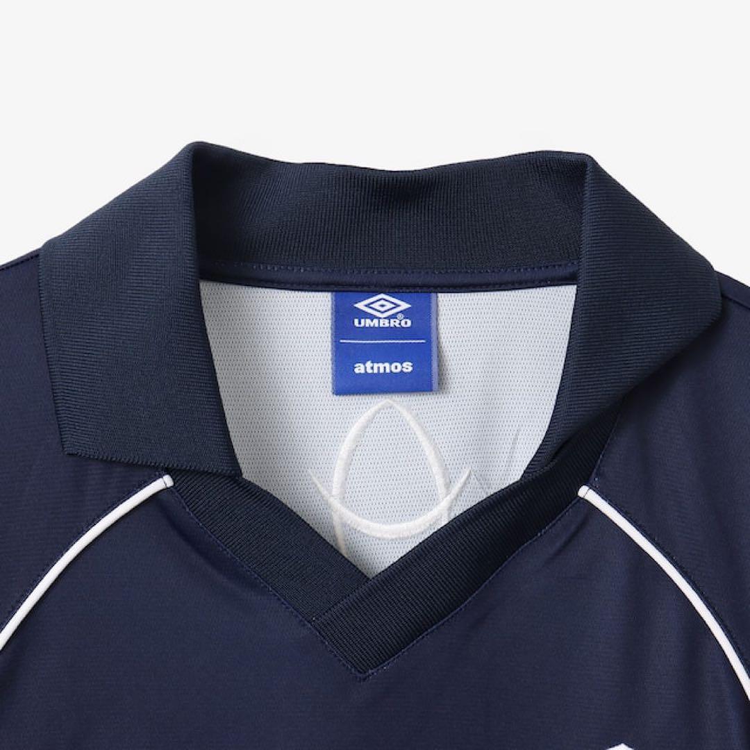 UMBRO x atmos LS SOCCER JERSEY NAVYサイズXL