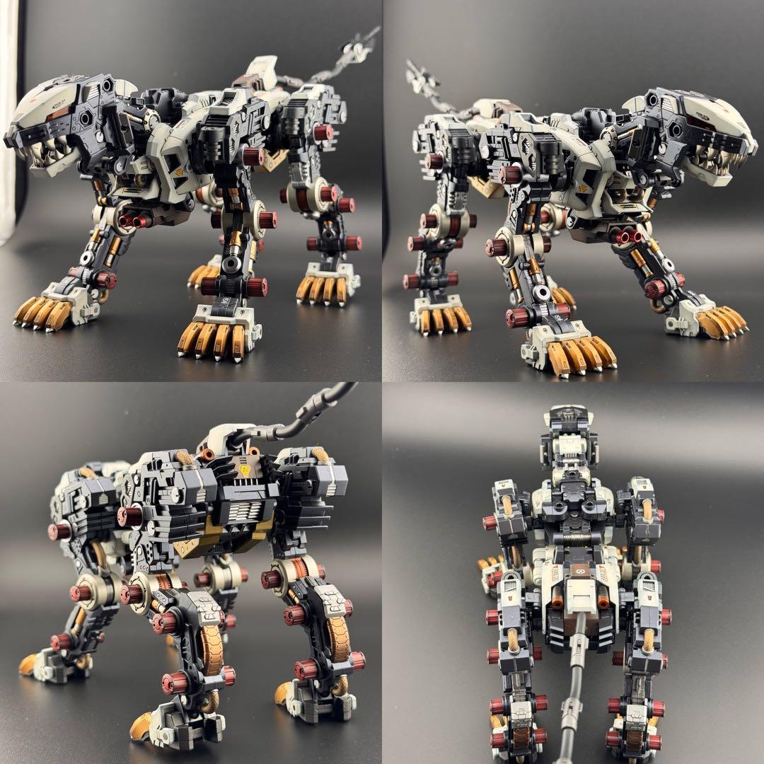 コトブキヤ　HMM ゾイド　ライガーゼロパンツァー　全塗装完成品　ZOIDS