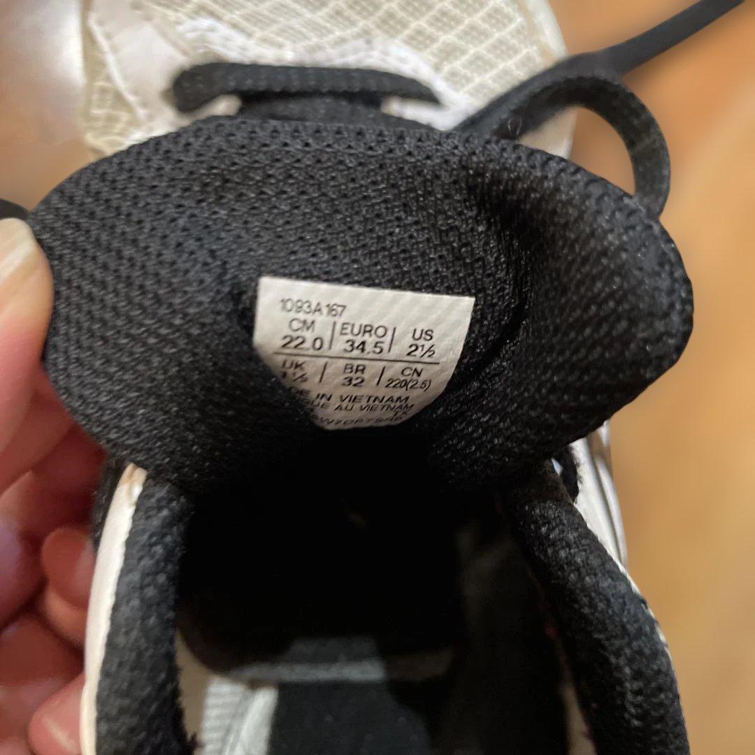 ASICS エフォート13スパイクシューズ 22.0 cm ホワイト/ブラック