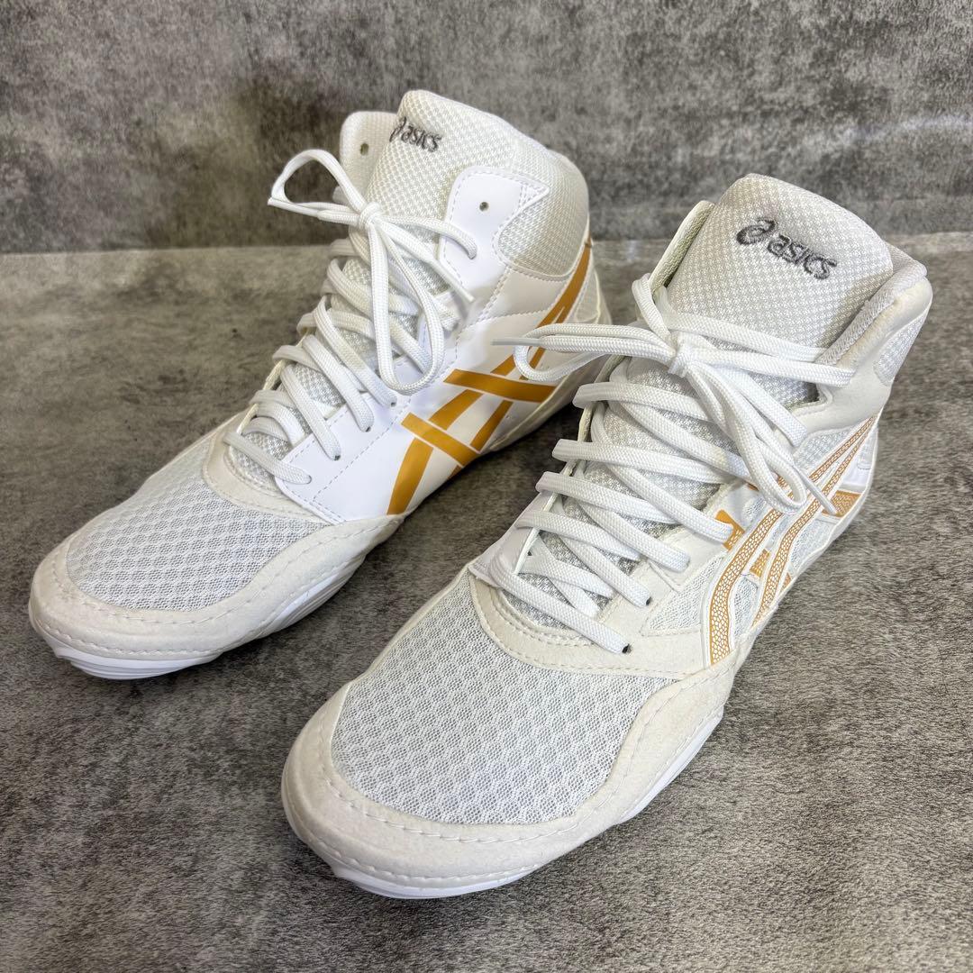 【ほぼ新品】■asics■SNAPDOWN4★レスリングシューズ【26.5】