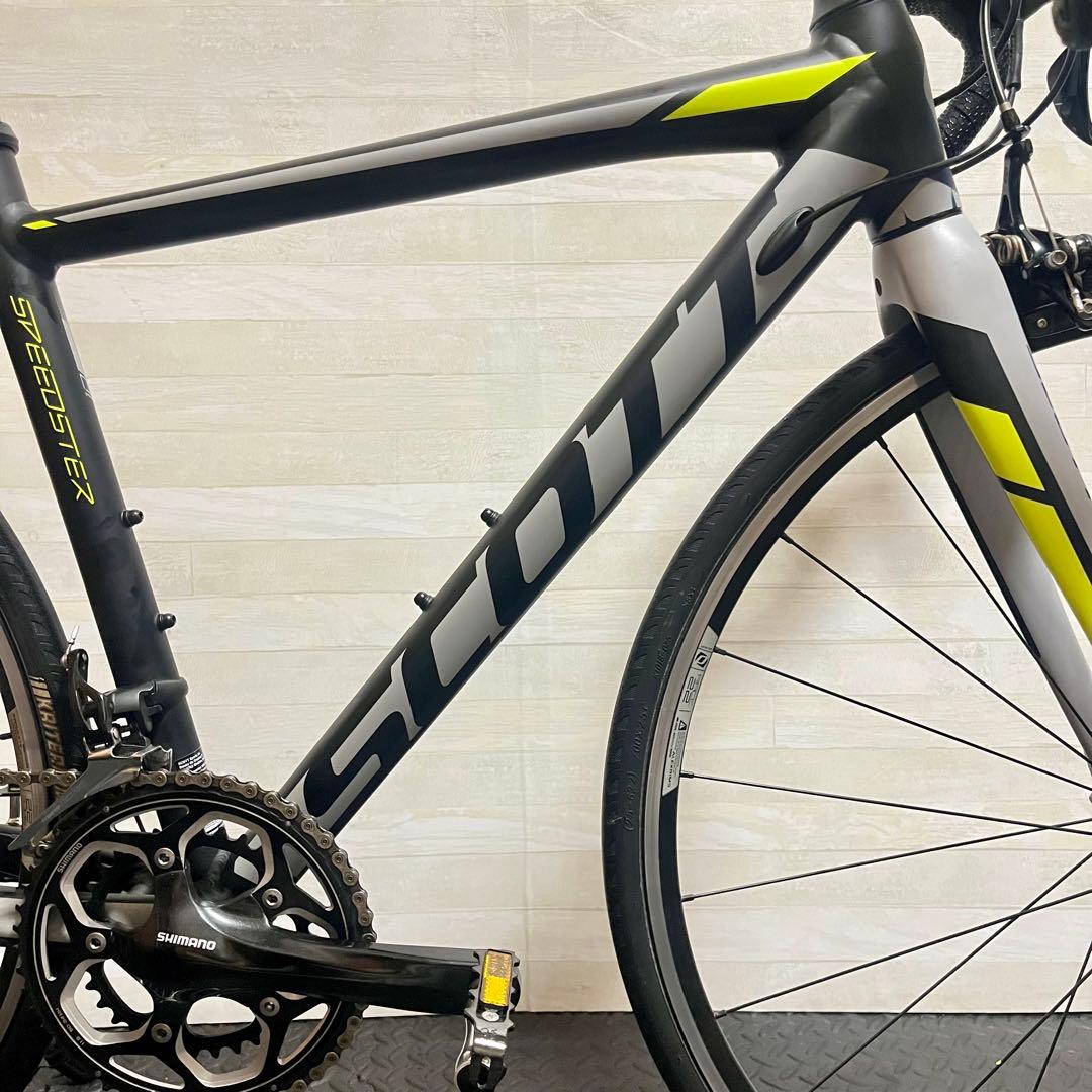 極美品 SCOTT SPEEDSTER 10 XXS 105 ロード 11速 黒