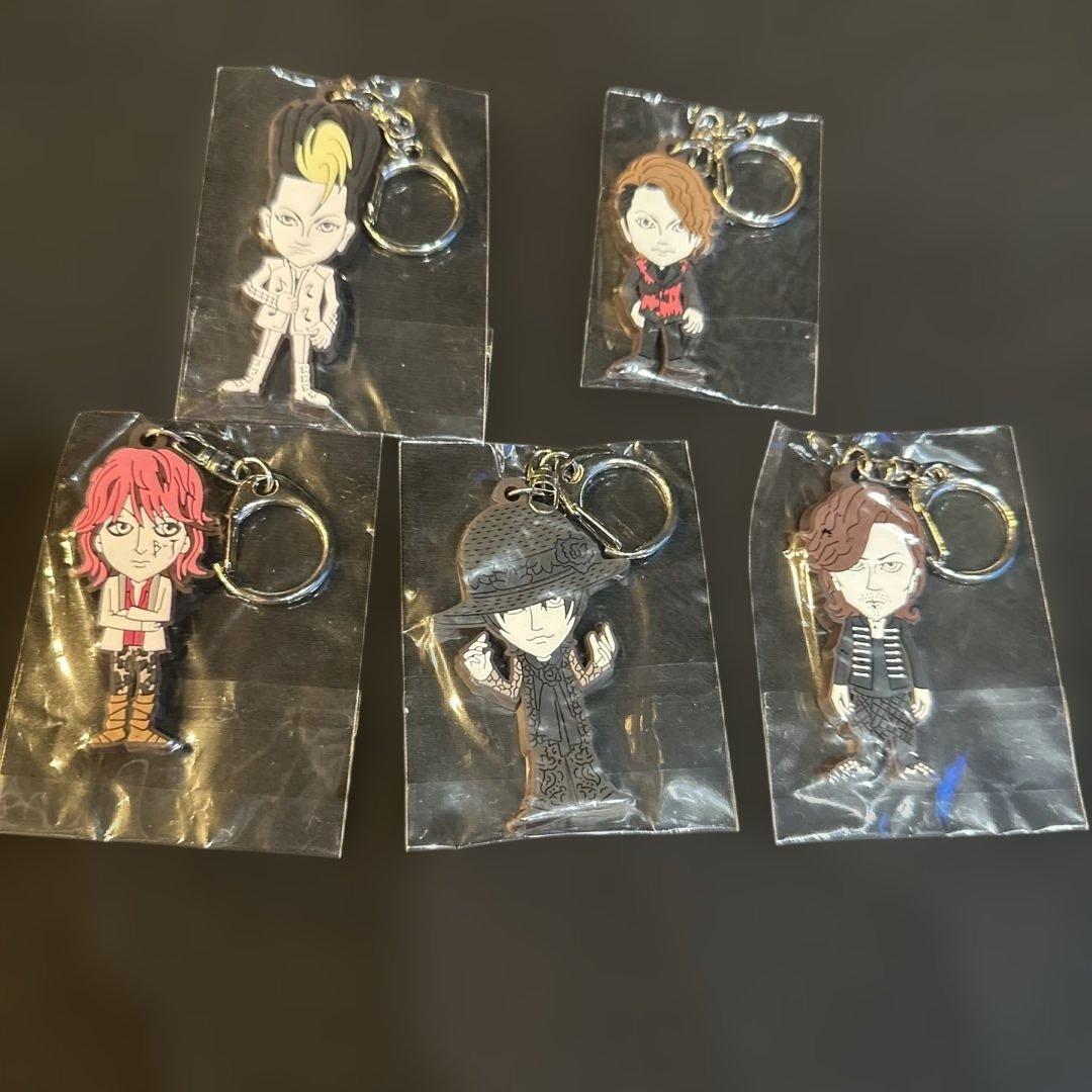 新品未使用　BUCK-TICK No.0 アクリルキーホルダー　５個