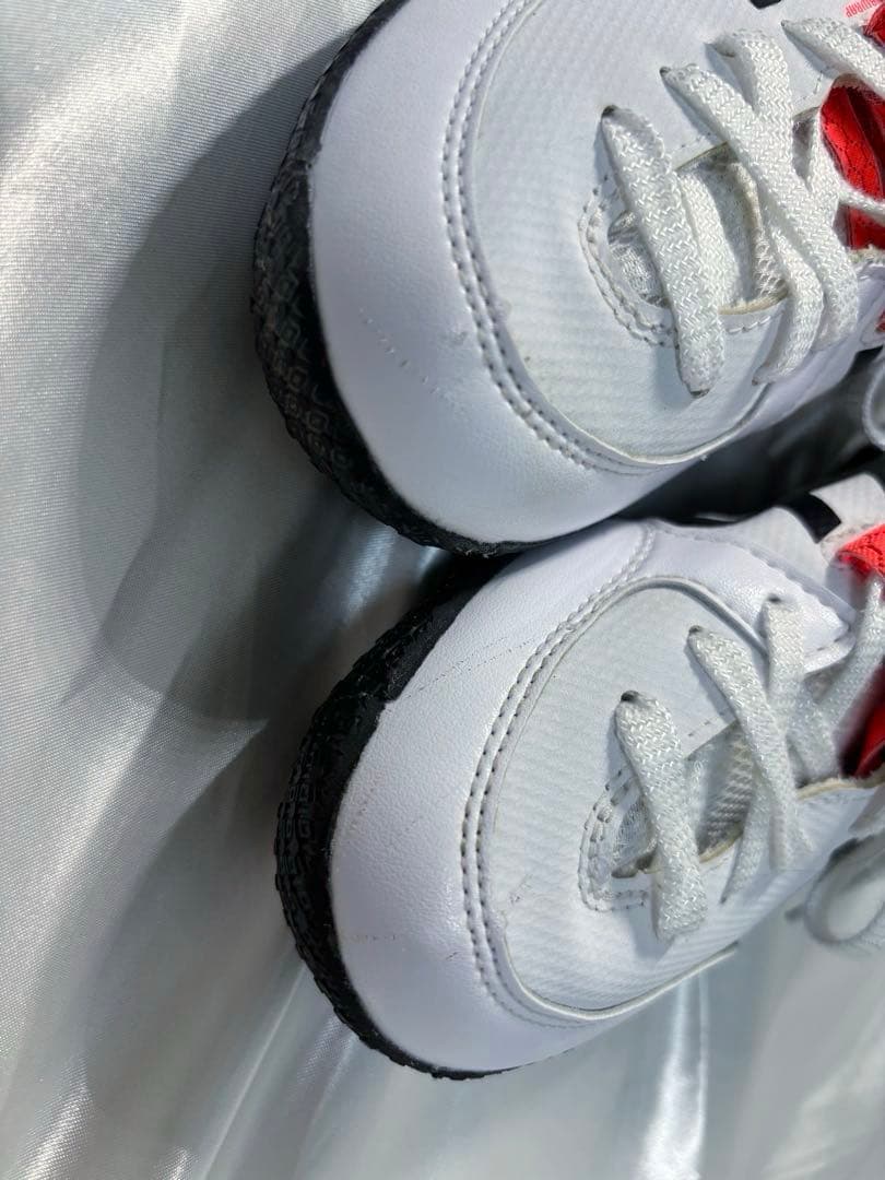 asics HEATR 陸上スパイクシューズ ホワイト/ブラック/オレンジ