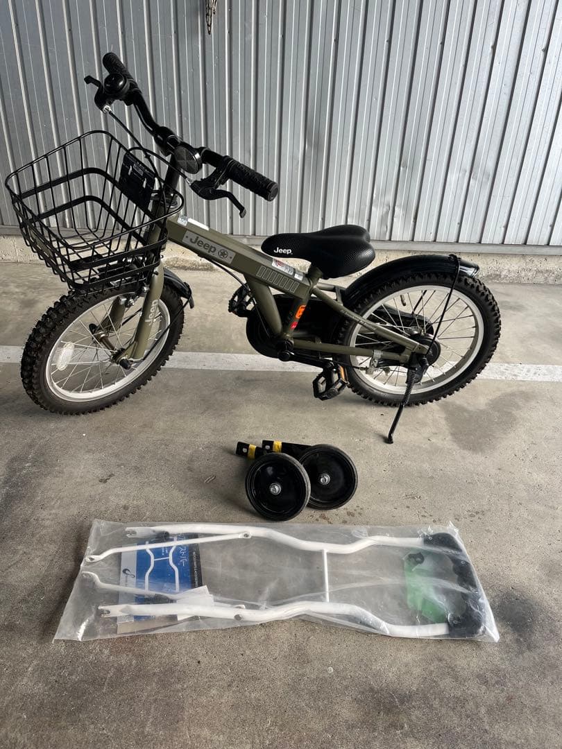 ジープ　jeep 自転車　キッズ　子供　16インチ　滋賀県　引き取り
