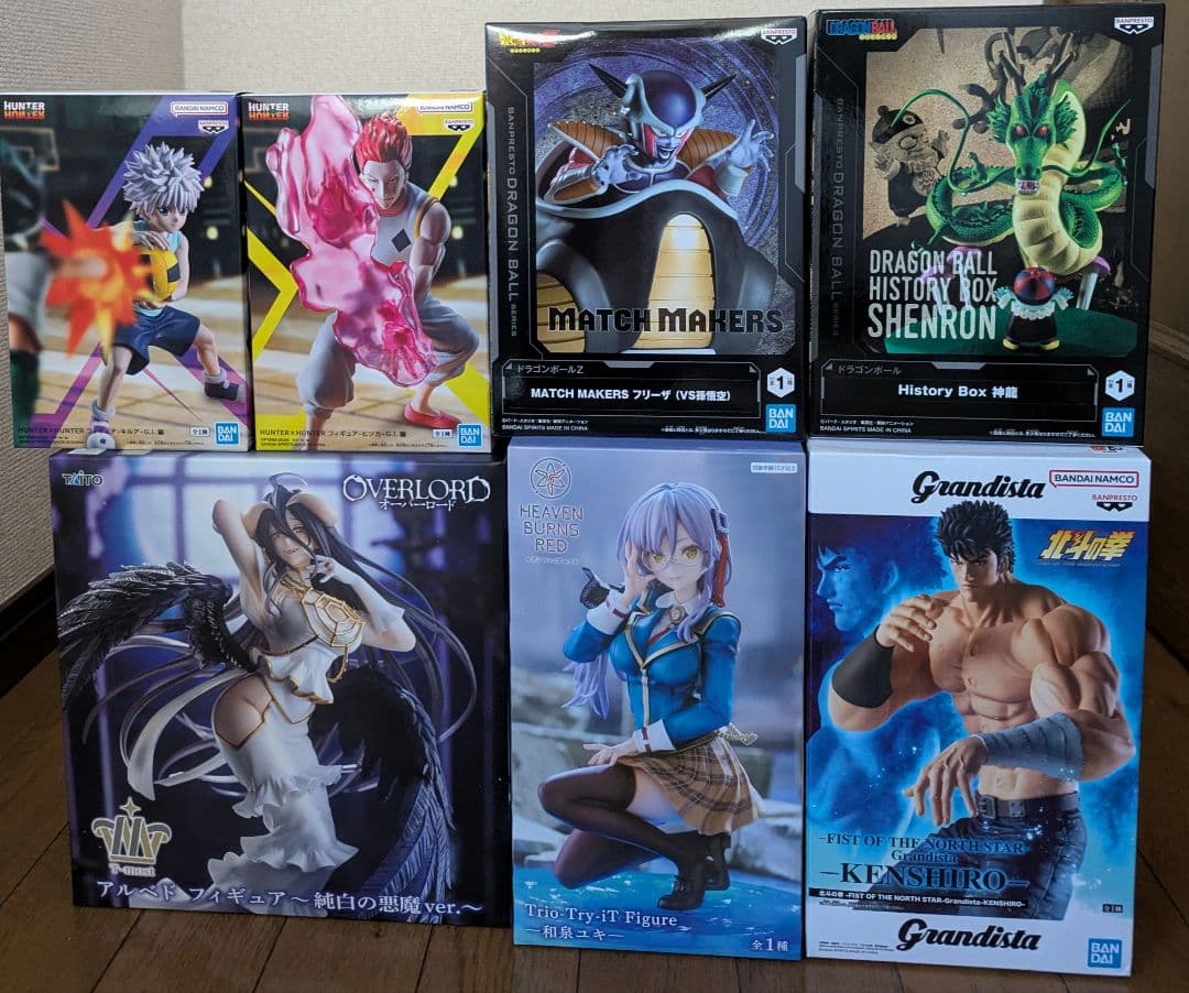 最新プライズフィギュアまとめ売り　7体