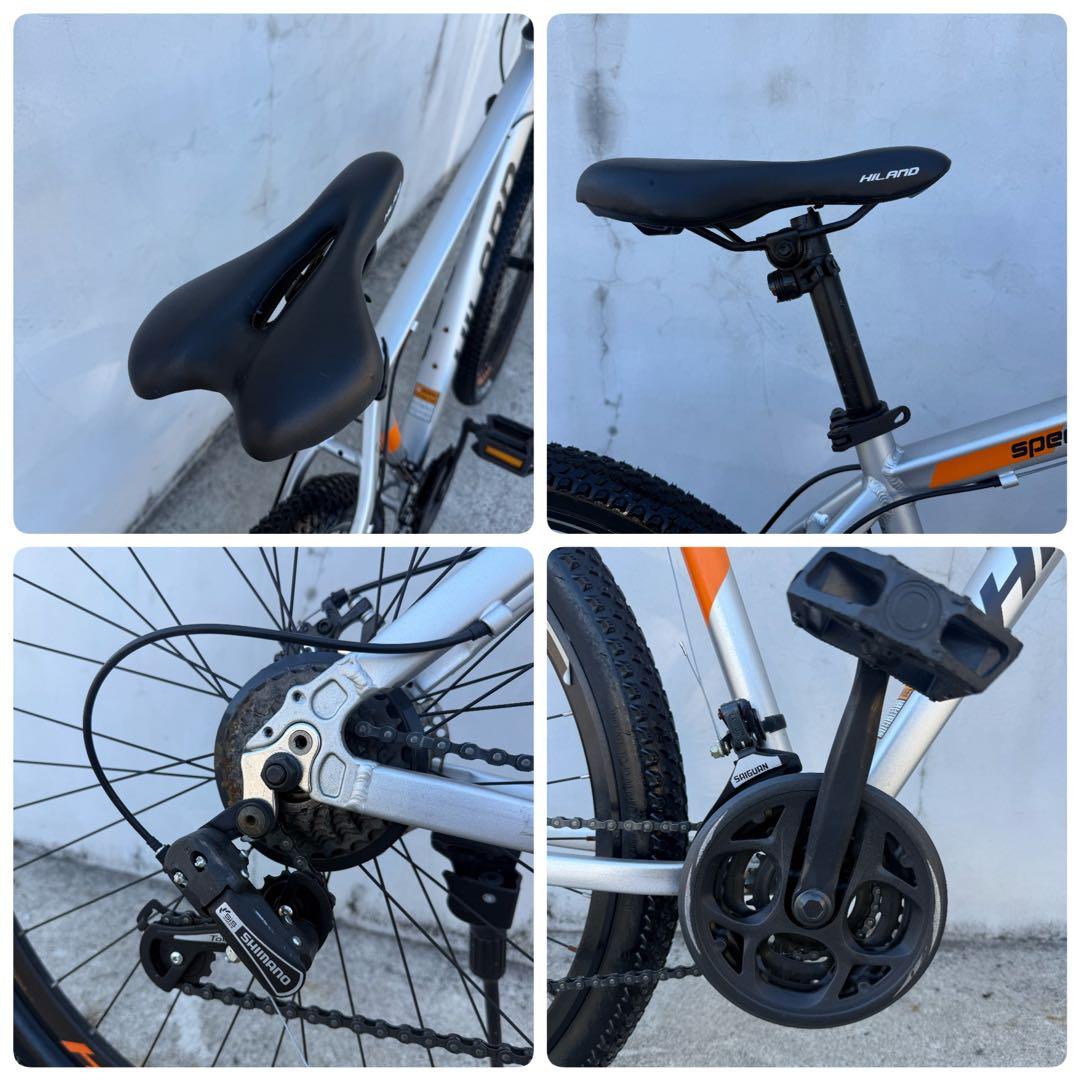 【美品】HILAND 29インチ 21段変速 マウンテンバイク MTB