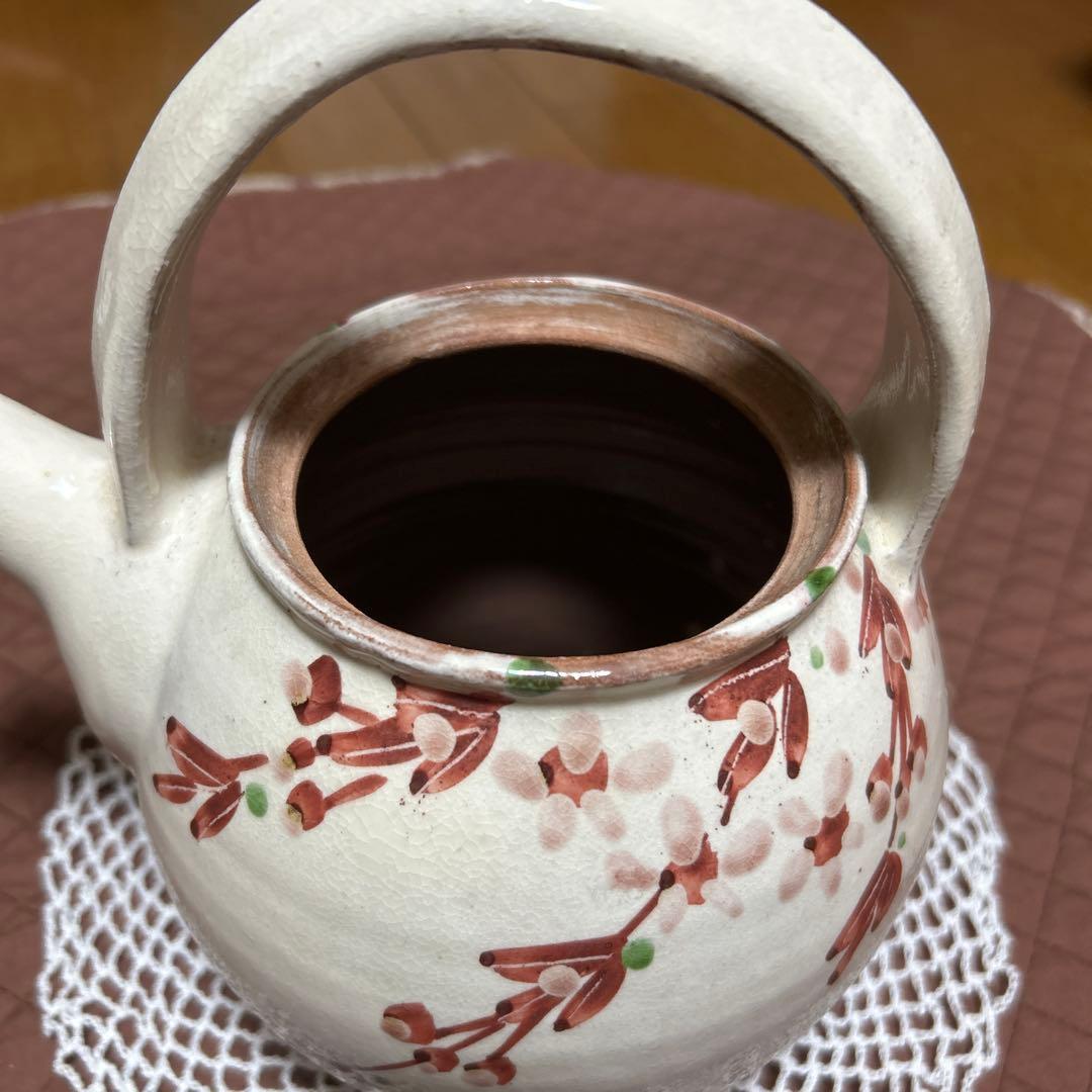 益子焼 笠間焼 土瓶 桜