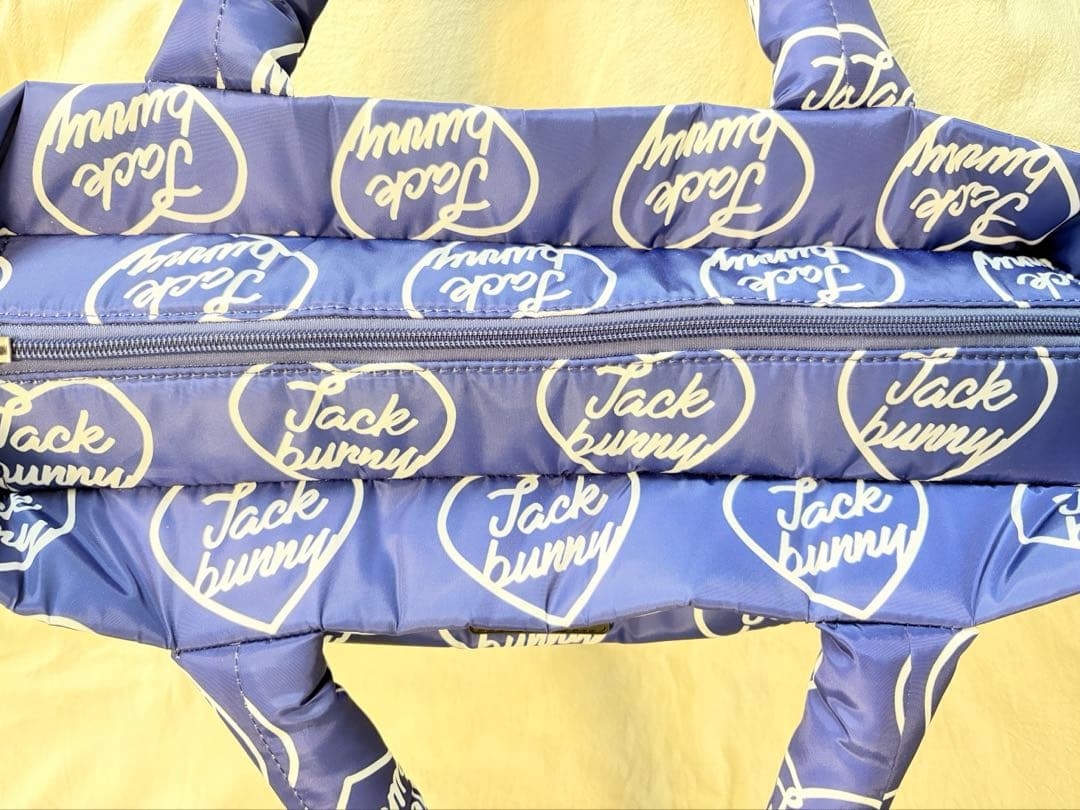 Jack Bunny!! ジャックバニー ハート柄 ロッカーバッグ トートバッグ