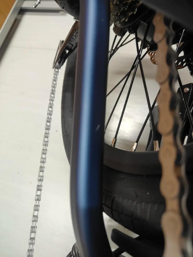【在庫残りわずか！】折りたたみ電動アシスト自転車ERWAYA02ネイビー