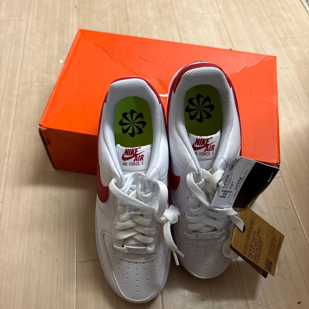 Nike Air Force 1 ホワイト/レッド
