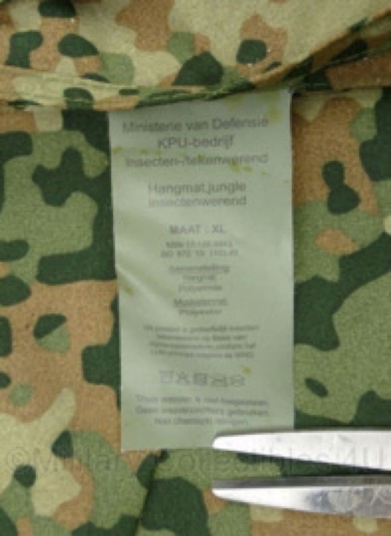 超希少 デッドストック新品未使用 オランダ軍ハンモックテントセット