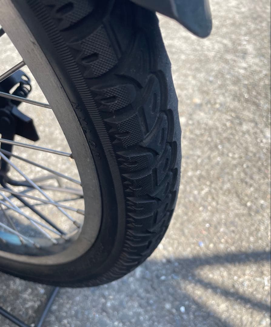電動アシスト自転車　ブリヂストン　ビッケ　グリ　チャイルドシート
