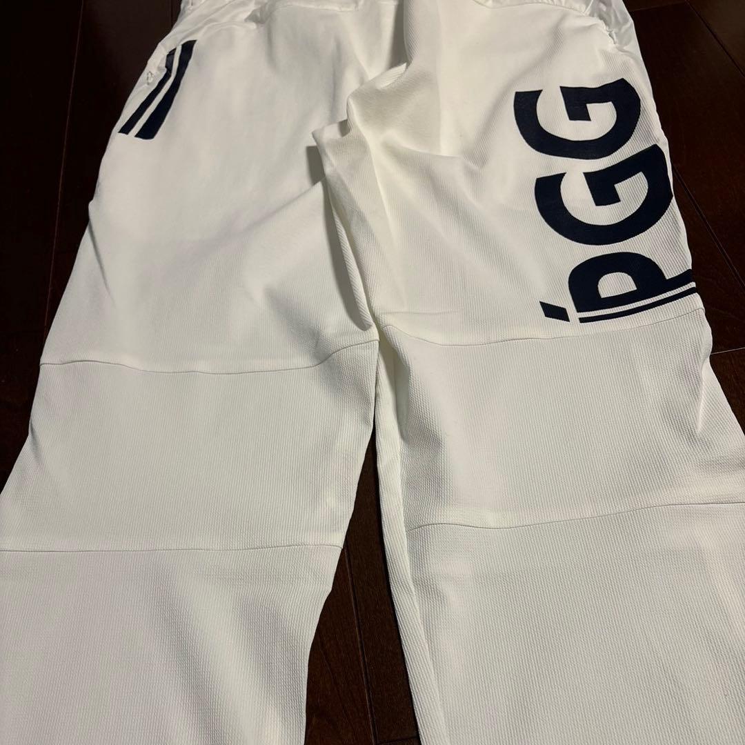 パーリーゲイツ PGG P eトビーストレッチパンツ白 サイズ5