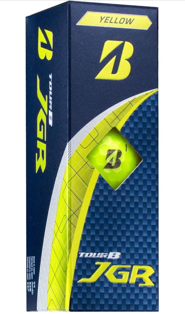ブリヂストンTOUR B JGR ゴルフボール25年イエロー 1ダース(12個)