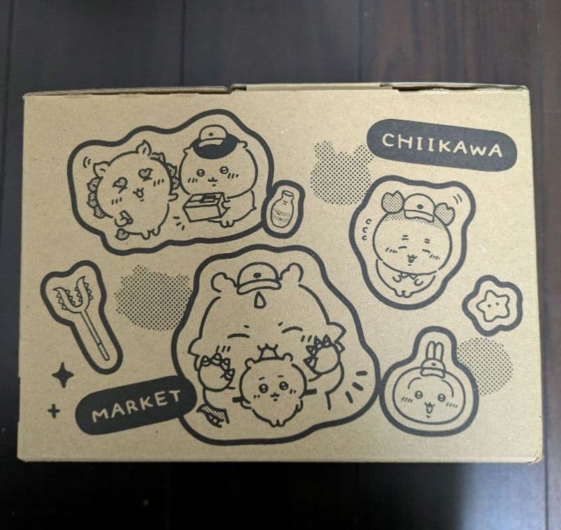 うさぎだらけフィギュア　BOX 全6種　ちいかわダンボール付