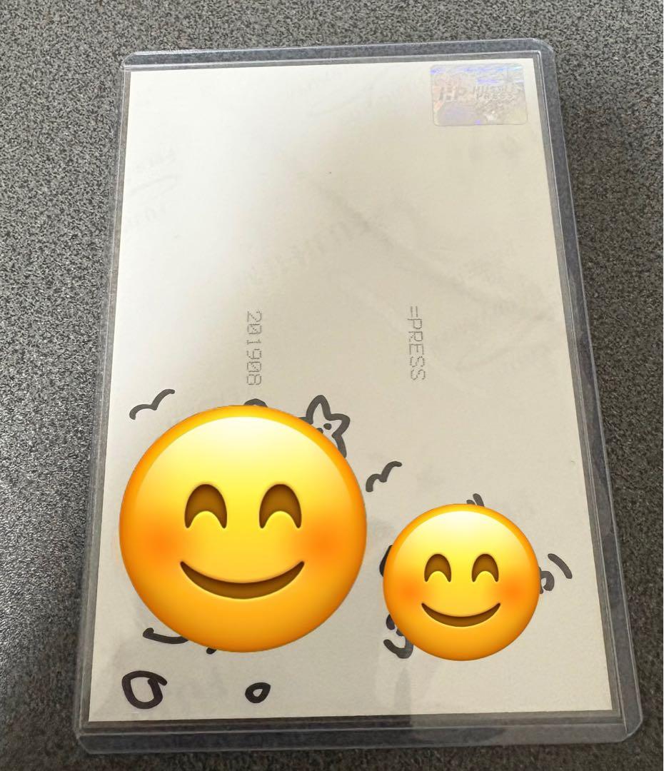 野口衣織 直筆 生写真　＝LOVE