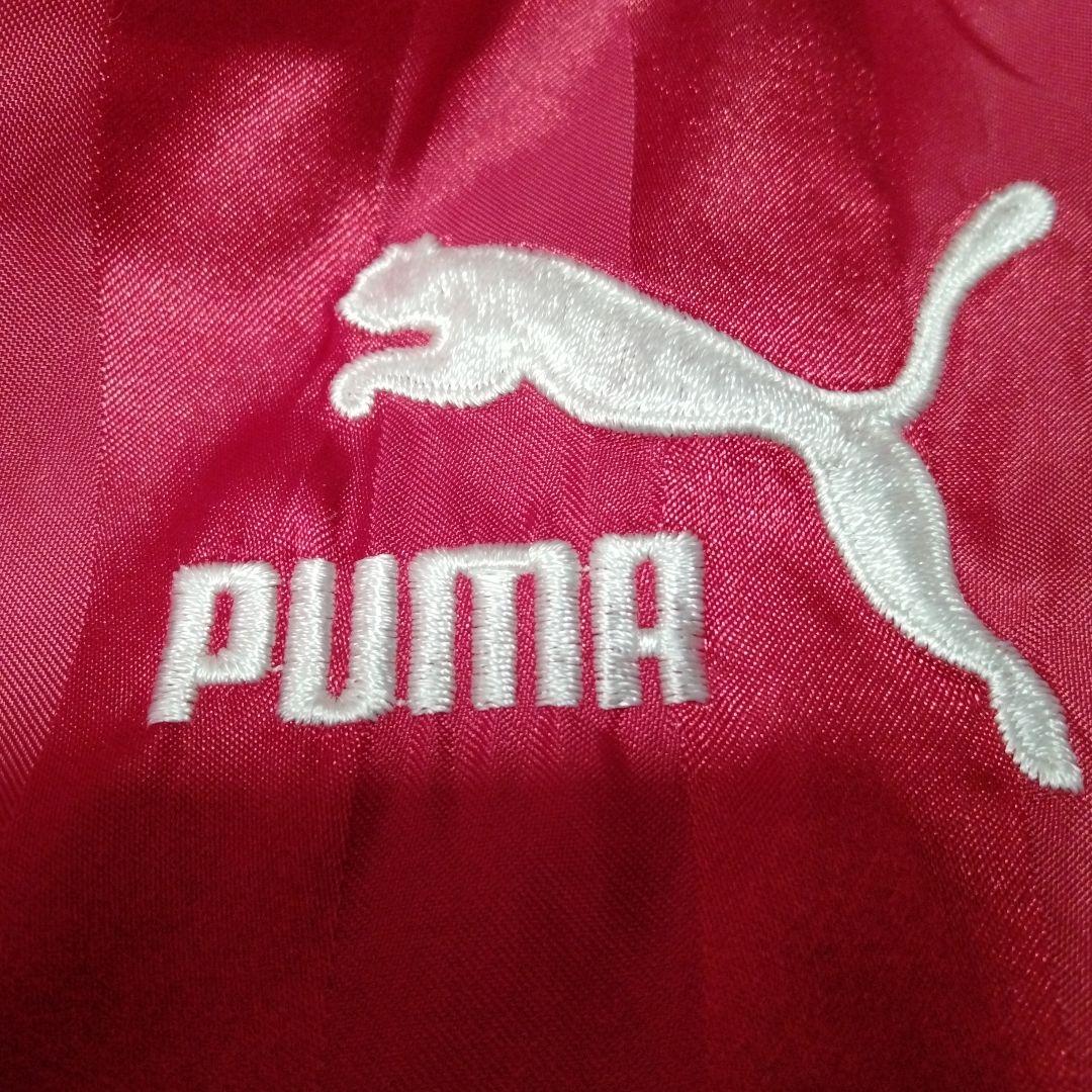 【美品 希少】旧ロゴPUMA ピステ・ウィンドブレーカー 赤✕白