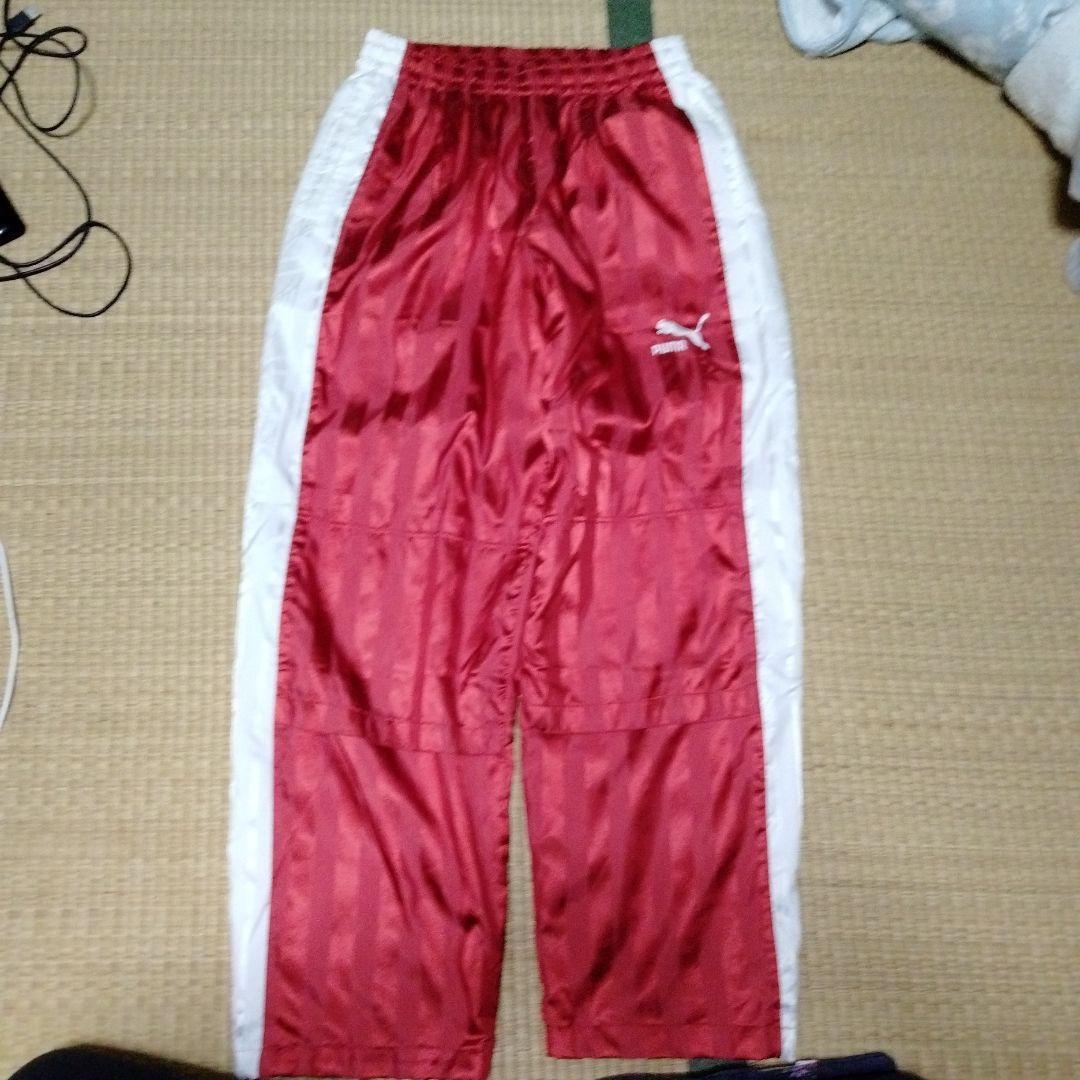 【美品 希少】旧ロゴPUMA ピステ・ウィンドブレーカー 赤✕白