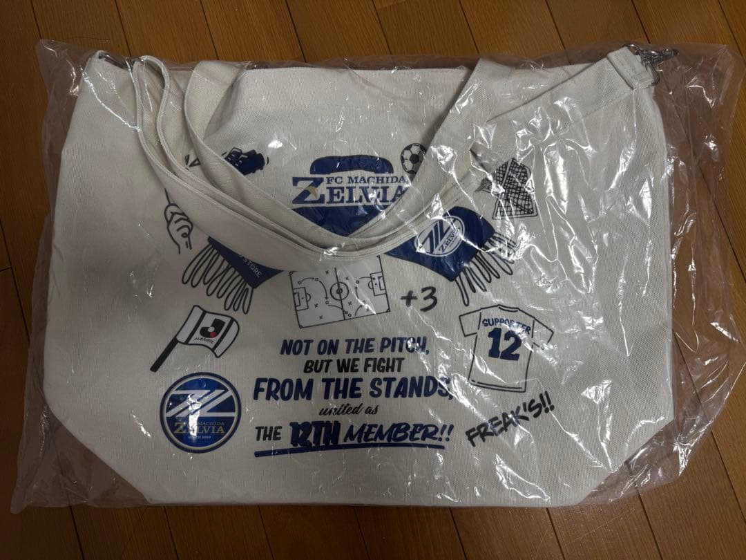 SUPPORTERS TOTE BAG FC町田ゼルビア　トートバッグ