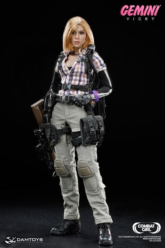 DAMTOYS 1/6 アクションフィギュア ジェミニ ヴィッキー VICKY