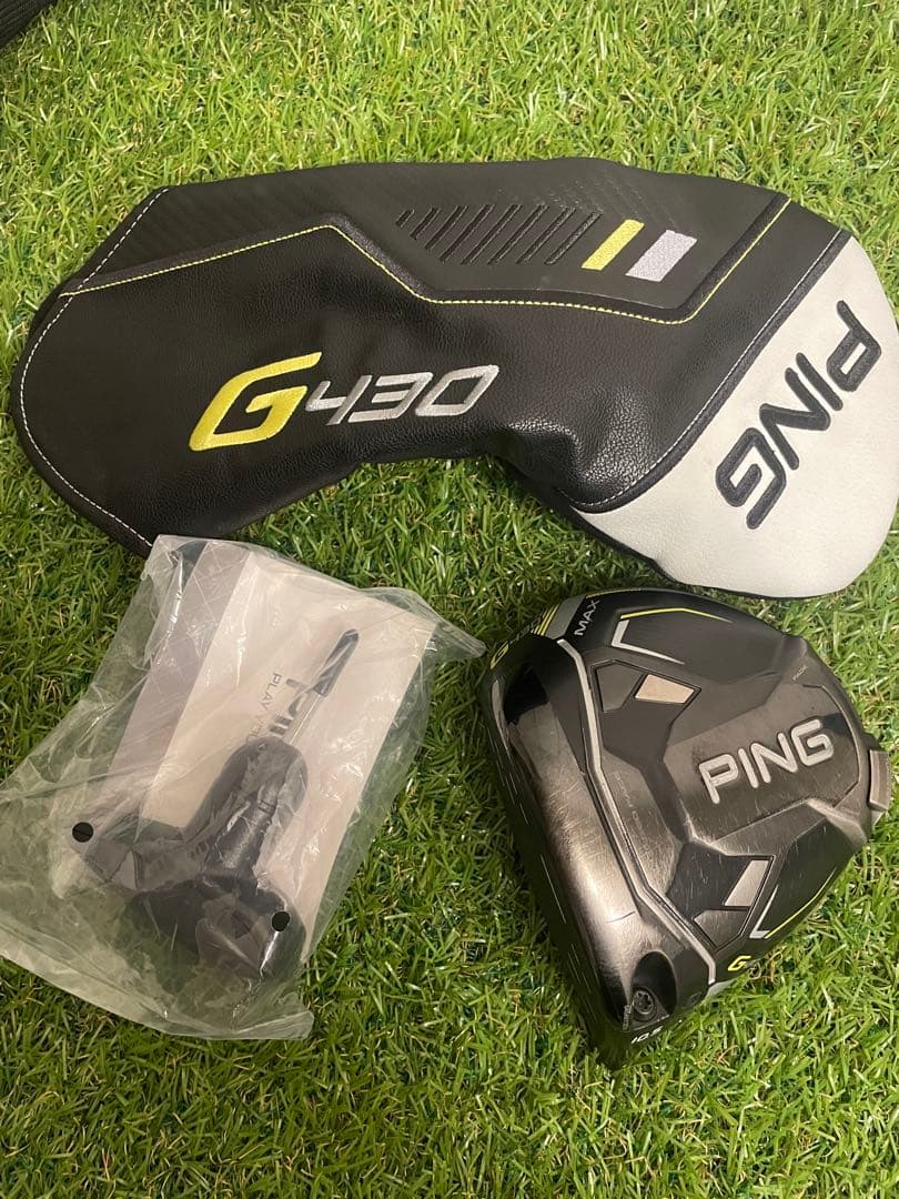 PING G430 MAX 10.5ヘッド 単品　レフティ　カバー　レンチ付属
