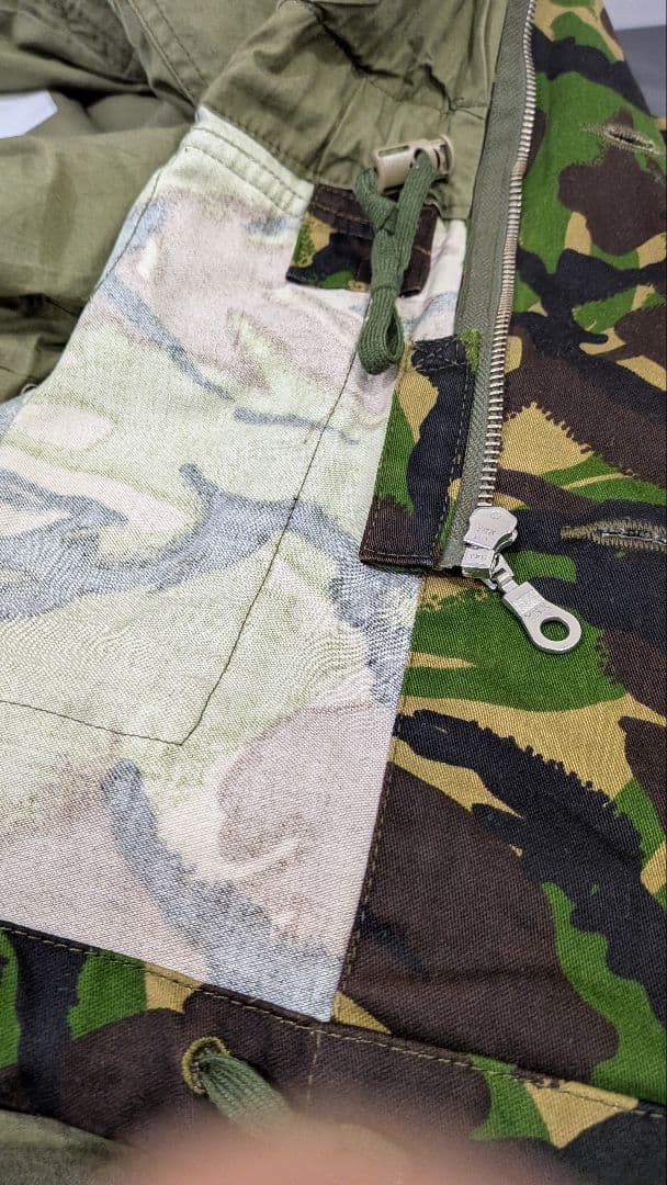 実物 イギリス軍 RAF MK2A エアクルー コンバットジャケット DPM
