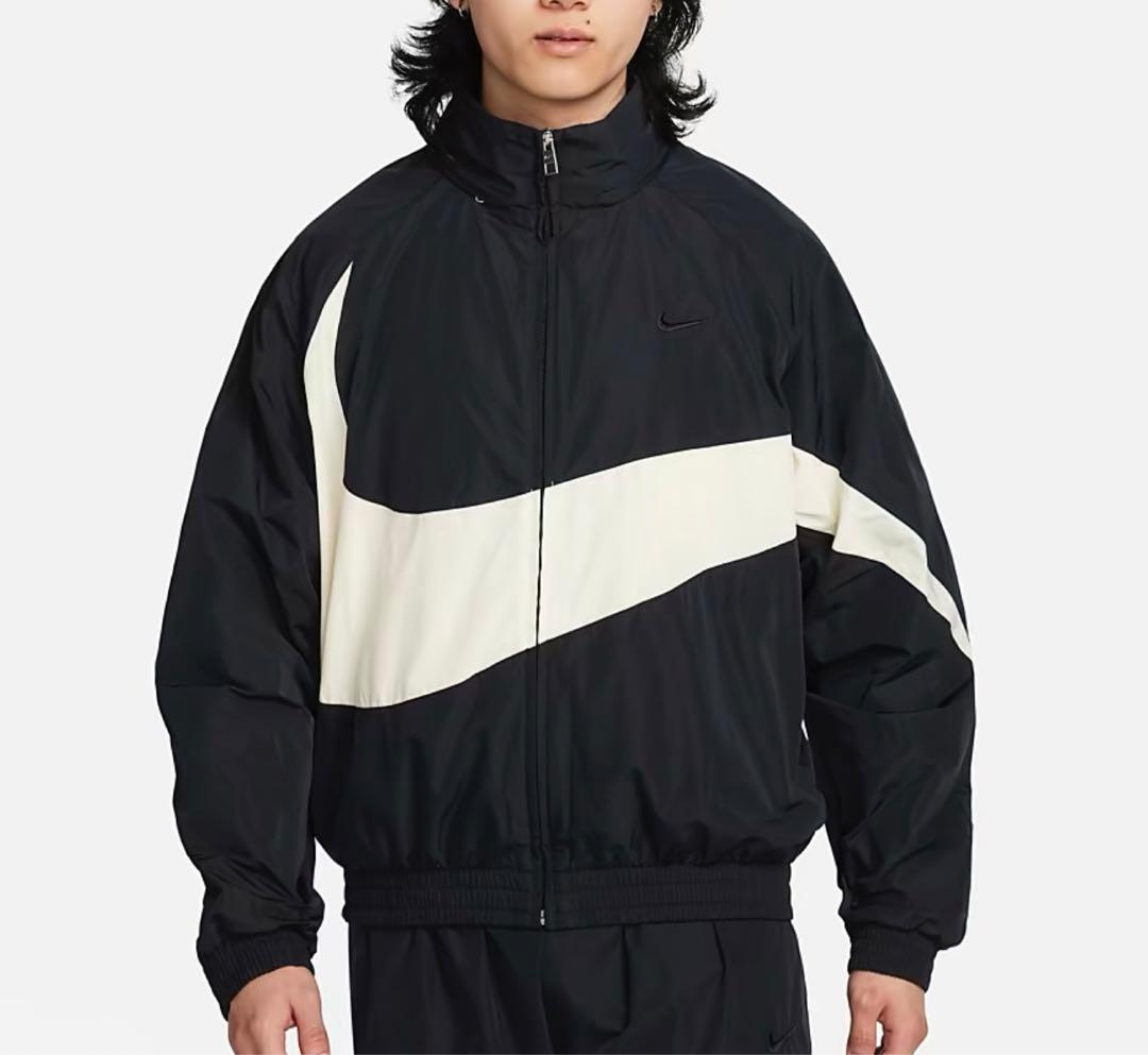 新品　完売　アイボリー　2XLサイズ　NIKE ビッグスウッシュ セットアップ