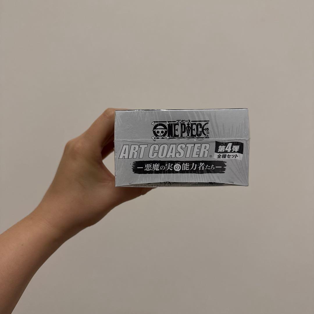 【新品】ONE PIECE アートコースター 第4弾 BOX 全種セット